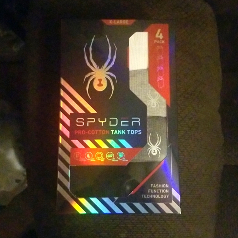 Spyder 4pack XL Tank Tops